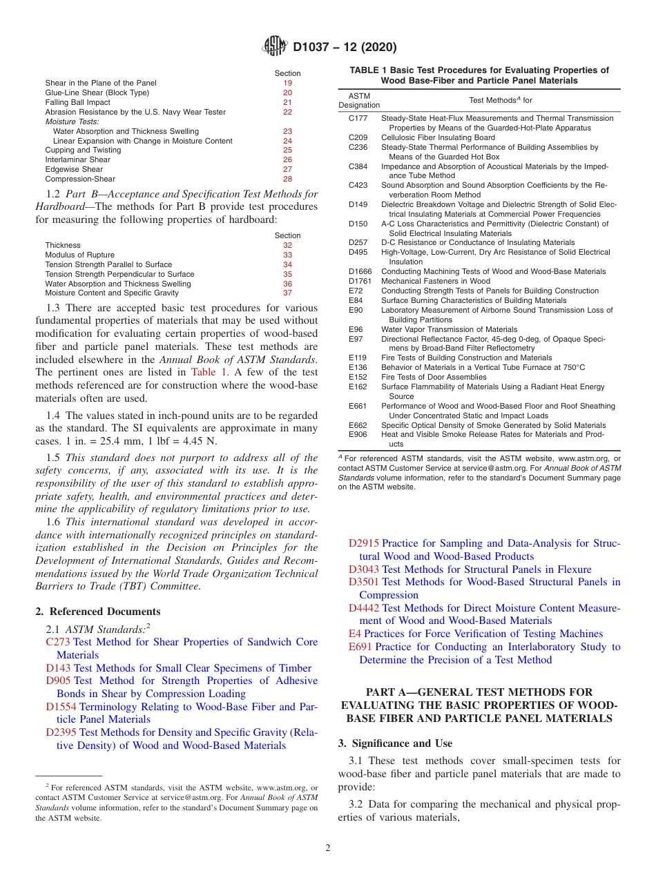 ASTM D1037 - 12 (2020).pdf_第2页