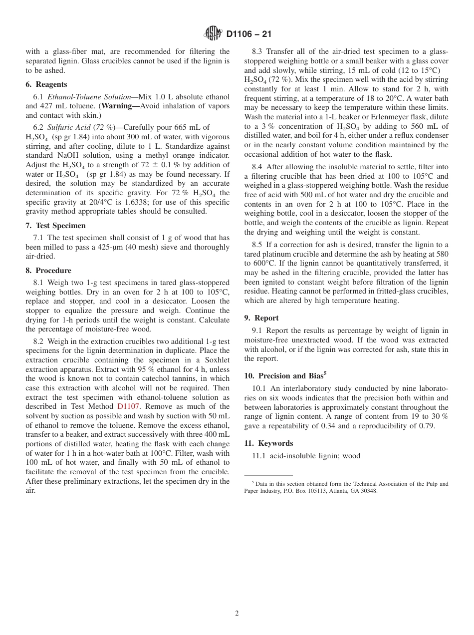 ASTM D1106 - 21.pdf_第2页