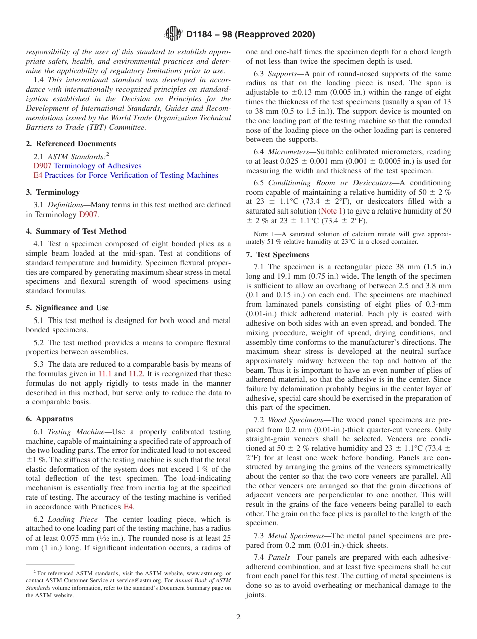 ASTM D1184 - 98 (2020).pdf_第2页