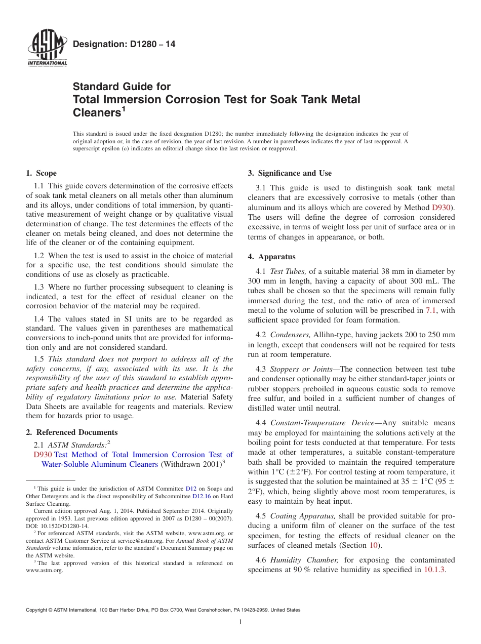 ASTM D1280 - 14.pdf_第1页