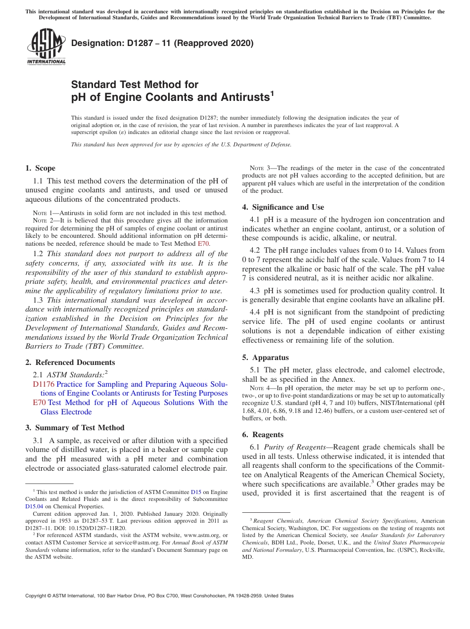 ASTM D1287 - 11 (2020).pdf_第1页