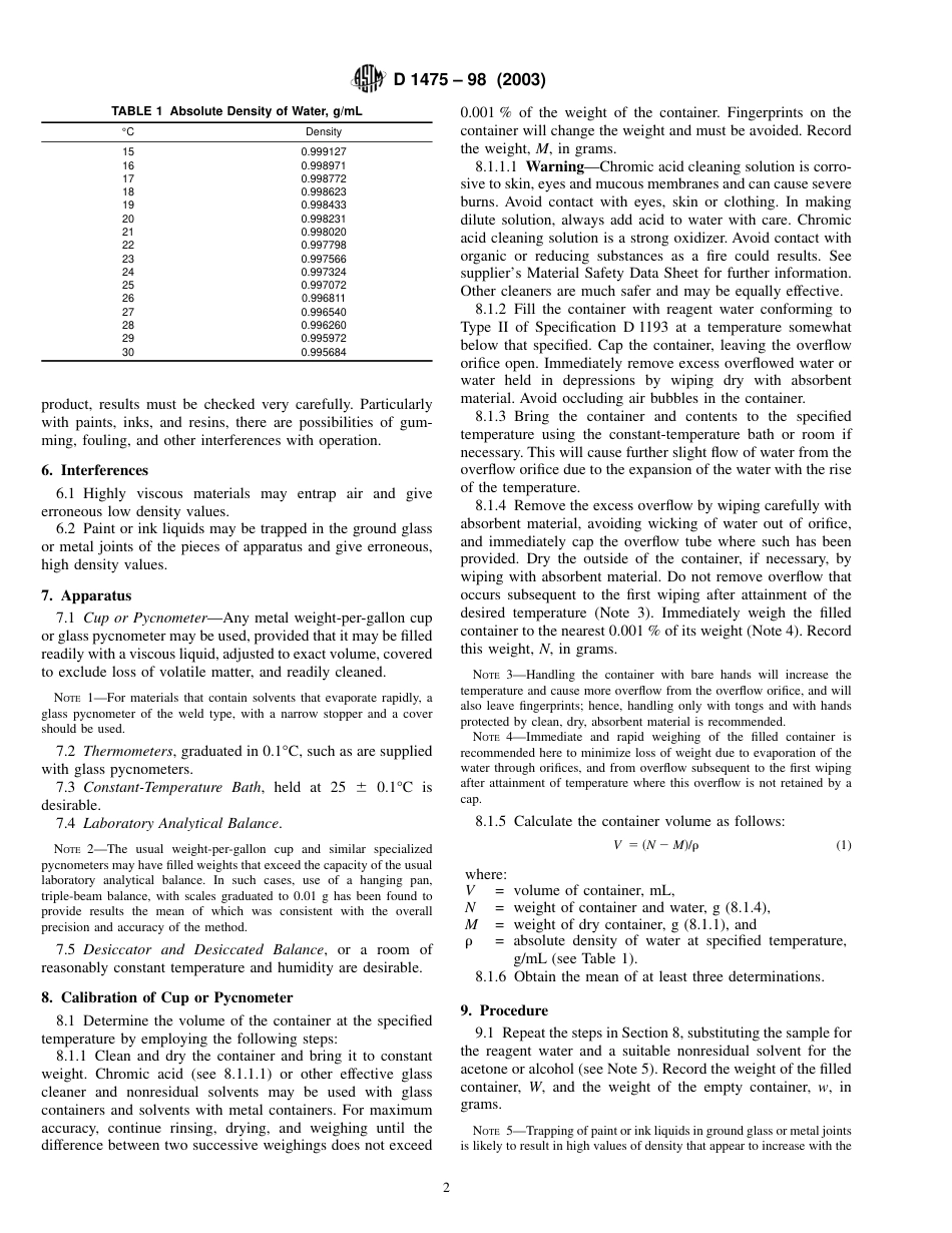 ASTM D1475 – 98 (Reapproved 2003).PDF_第2页