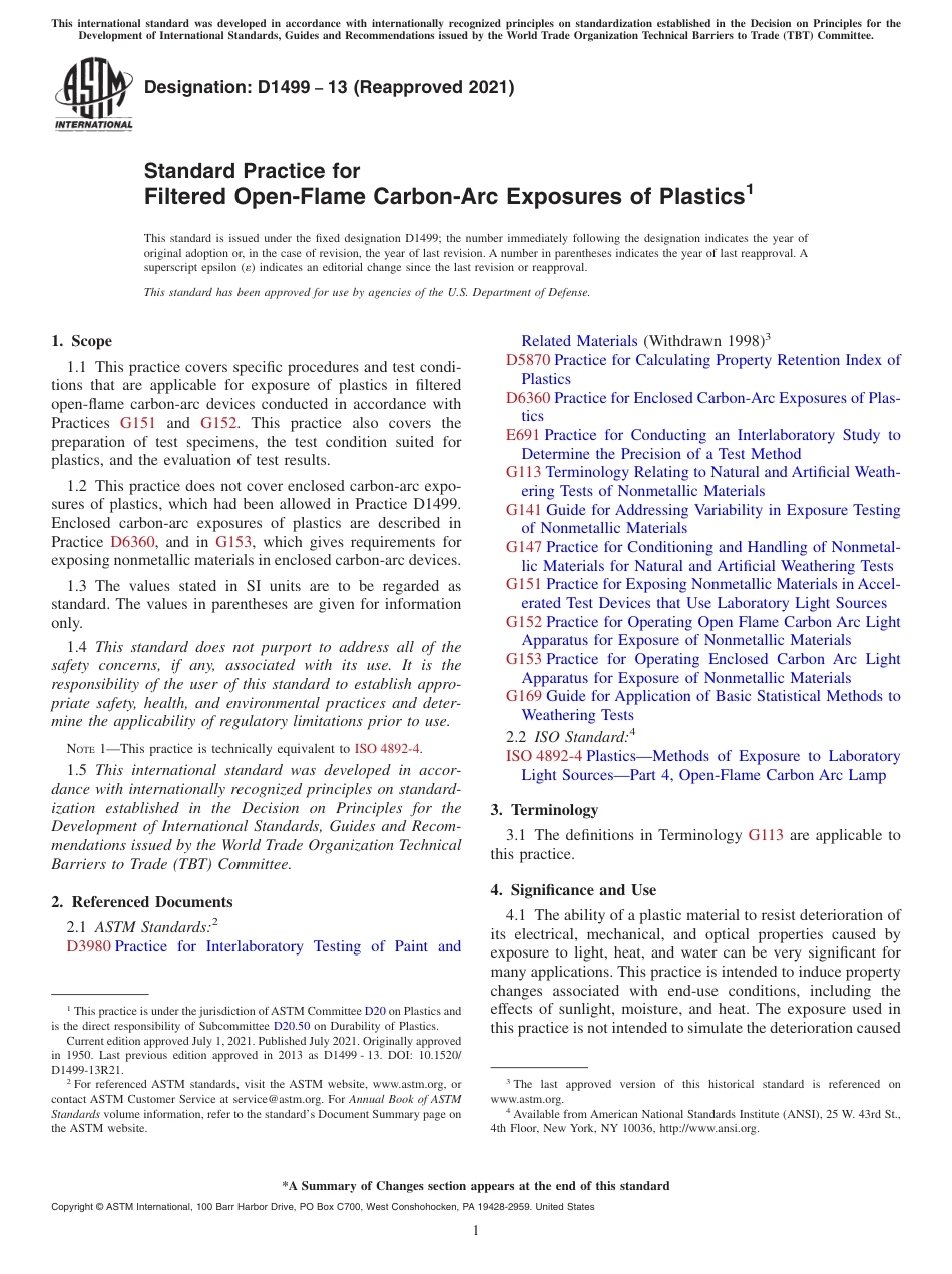 ASTM D1499 - 13 (2021).pdf_第1页