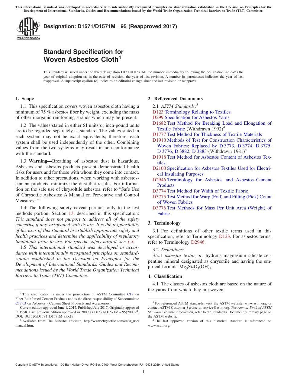 ASTM D1571 - D 1571M - 95 (2017).pdf_第1页