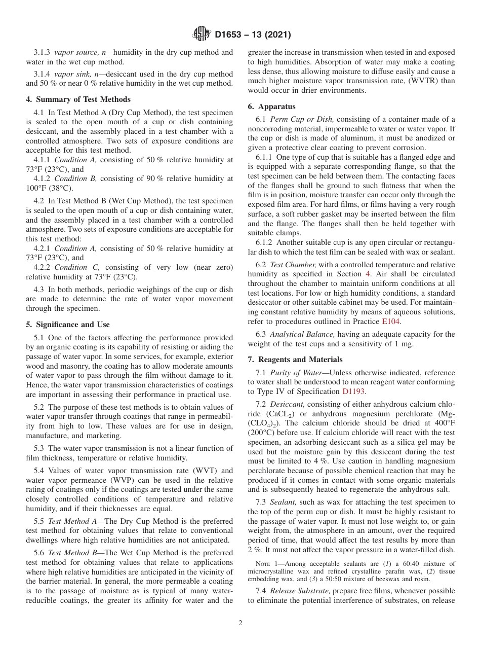 ASTM D1653 - 13 (2021).pdf_第2页