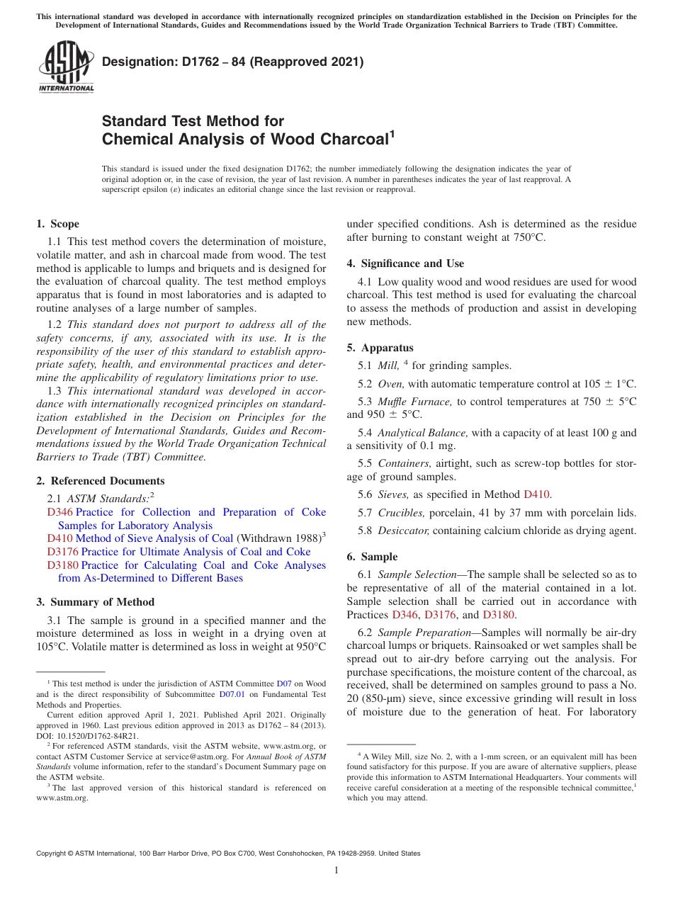 ASTM D1762 - 84 (2021).pdf_第1页