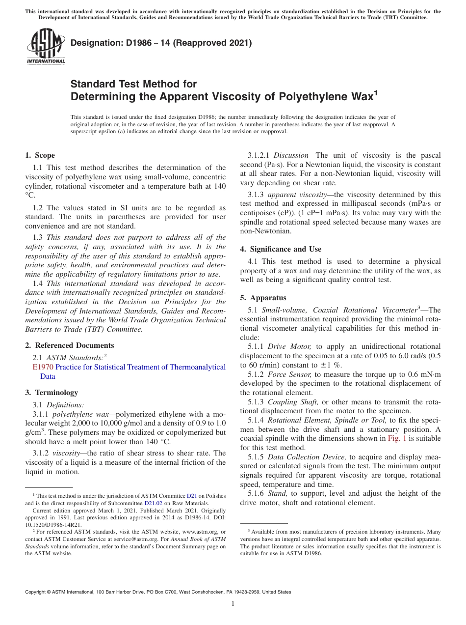 ASTM D1986 - 14 (2021).pdf_第1页