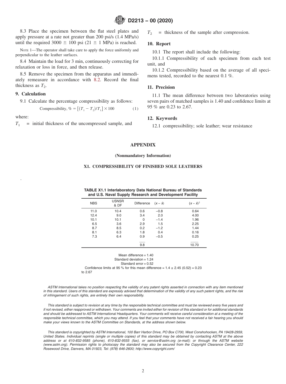 ASTM D2213 - 00 (2020).pdf_第2页