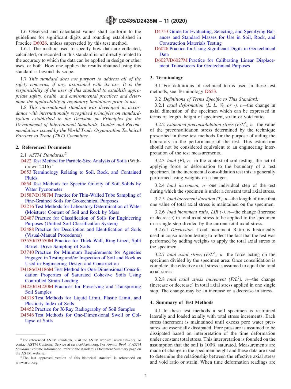 ASTM D2435 - D 2435M - 11 (2020).pdf_第2页