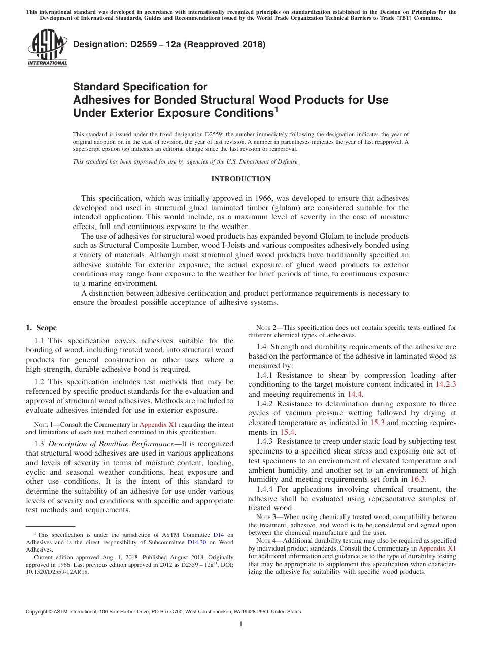 ASTM D2559 - 12a (2018).pdf_第1页