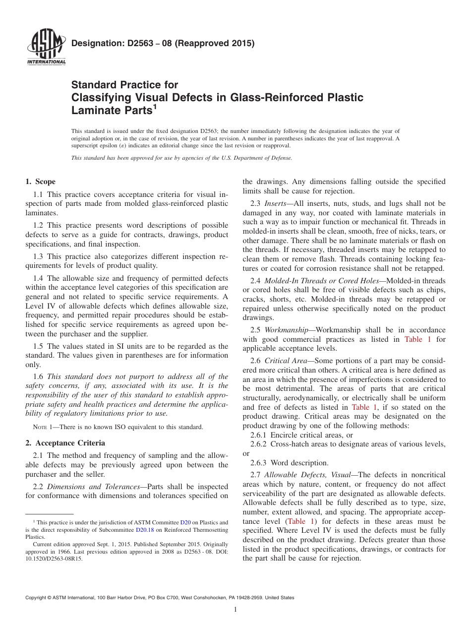 ASTM D2563 - 08 (2015).pdf_第1页