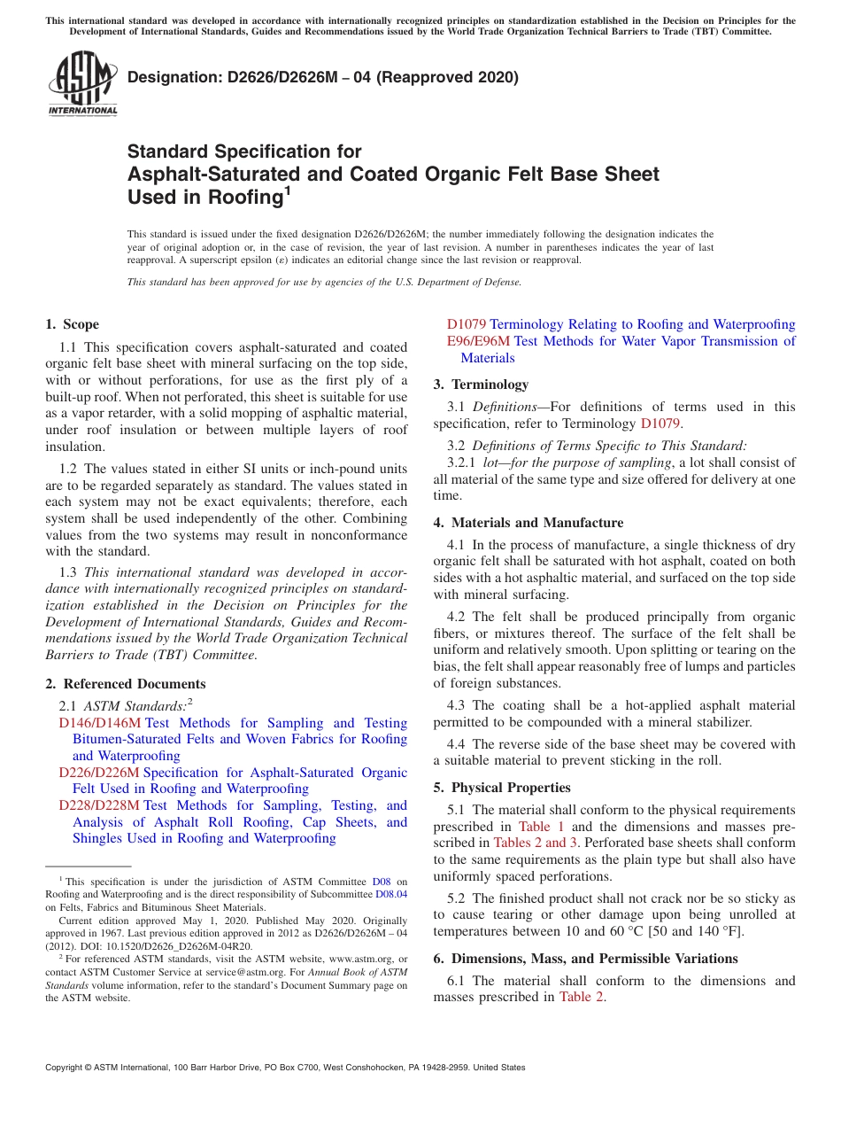 ASTM D2626 - D 2626M - 04 (2020).pdf_第1页