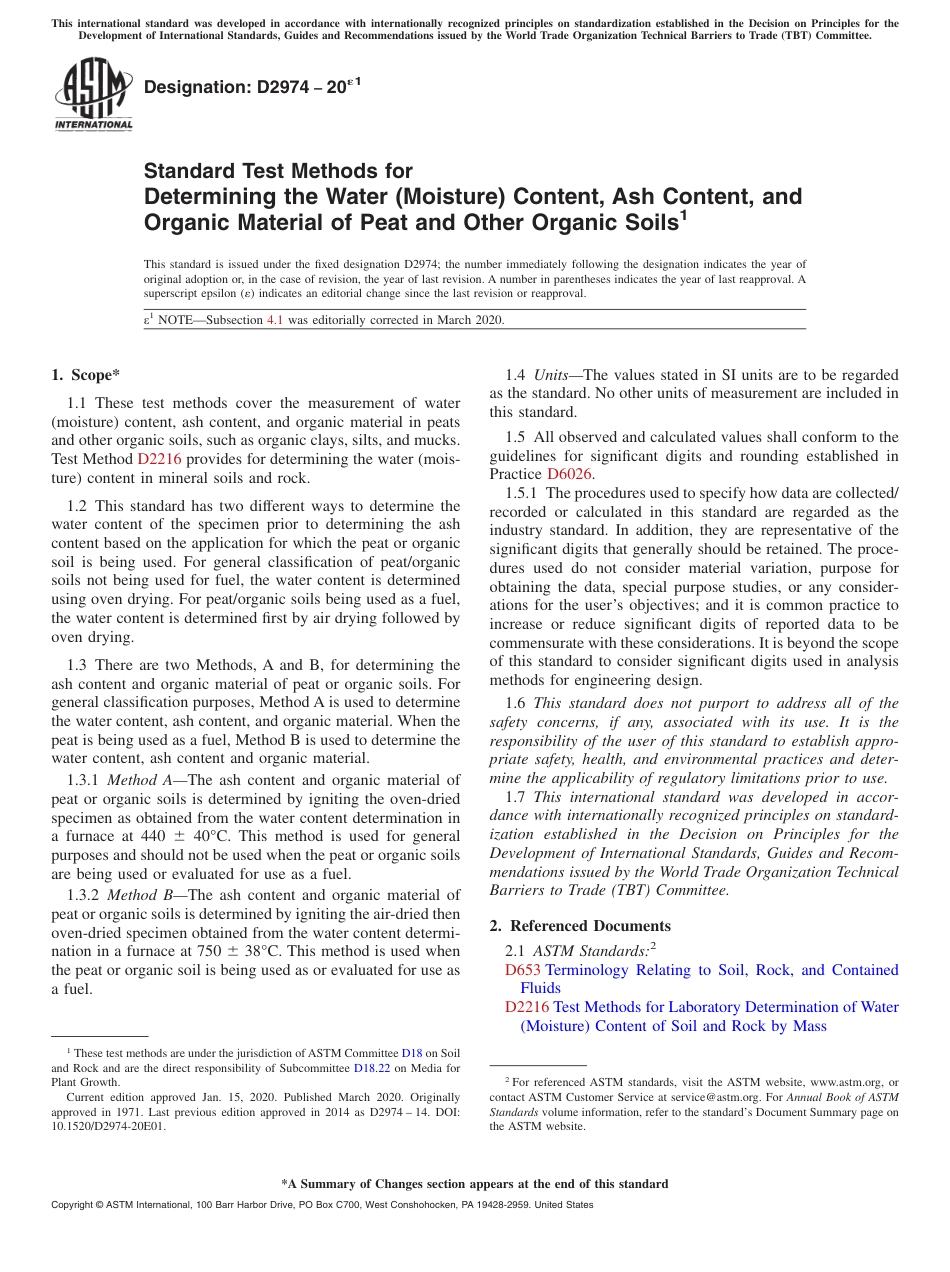 ASTM D2974 - 20e1.pdf_第1页