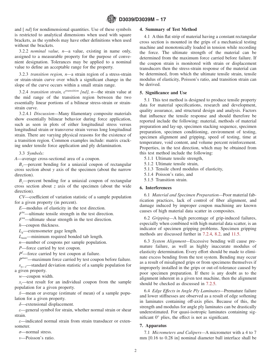 ASTM D3039 - D 3039M - 17.pdf_第2页