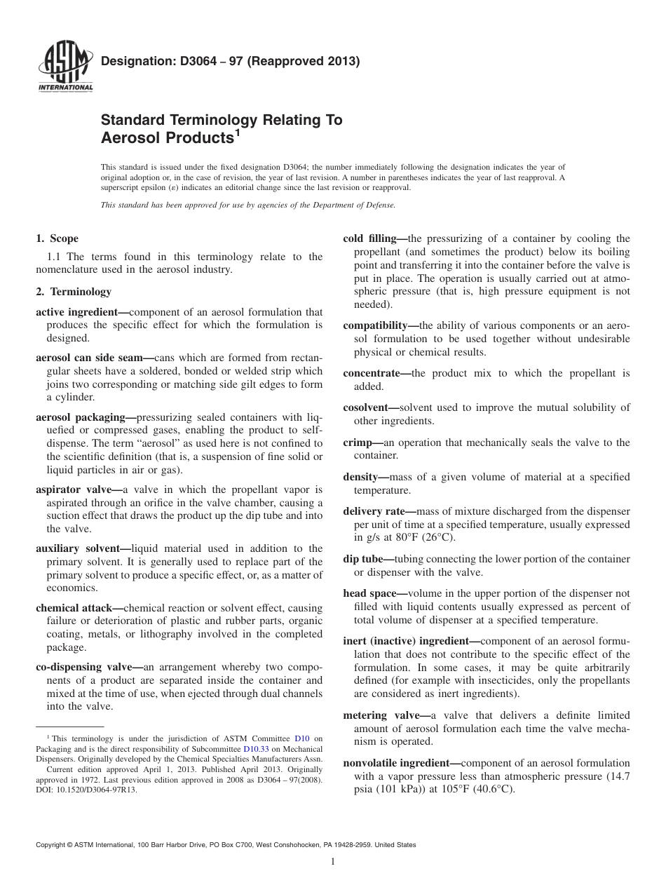ASTM D3064 - 97 (2013).pdf_第1页