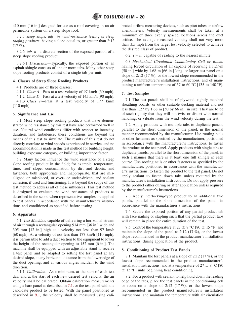ASTM D3161 - D 3161M - 20.pdf_第2页