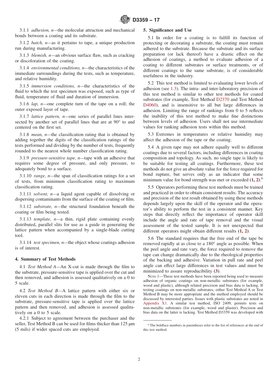 ASTM D3359 - 17.pdf_第2页