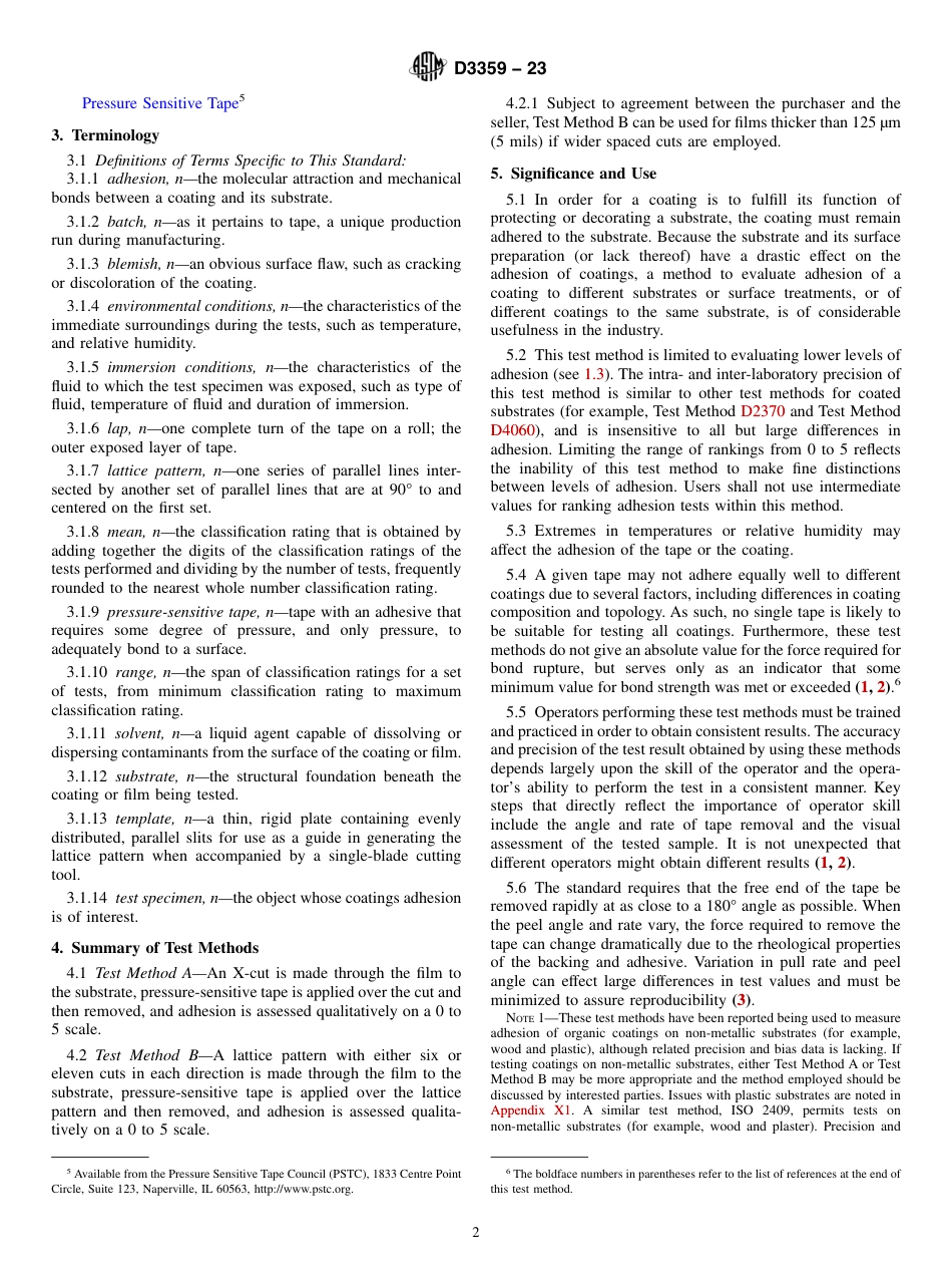 ASTM D3359 - 23.pdf_第2页
