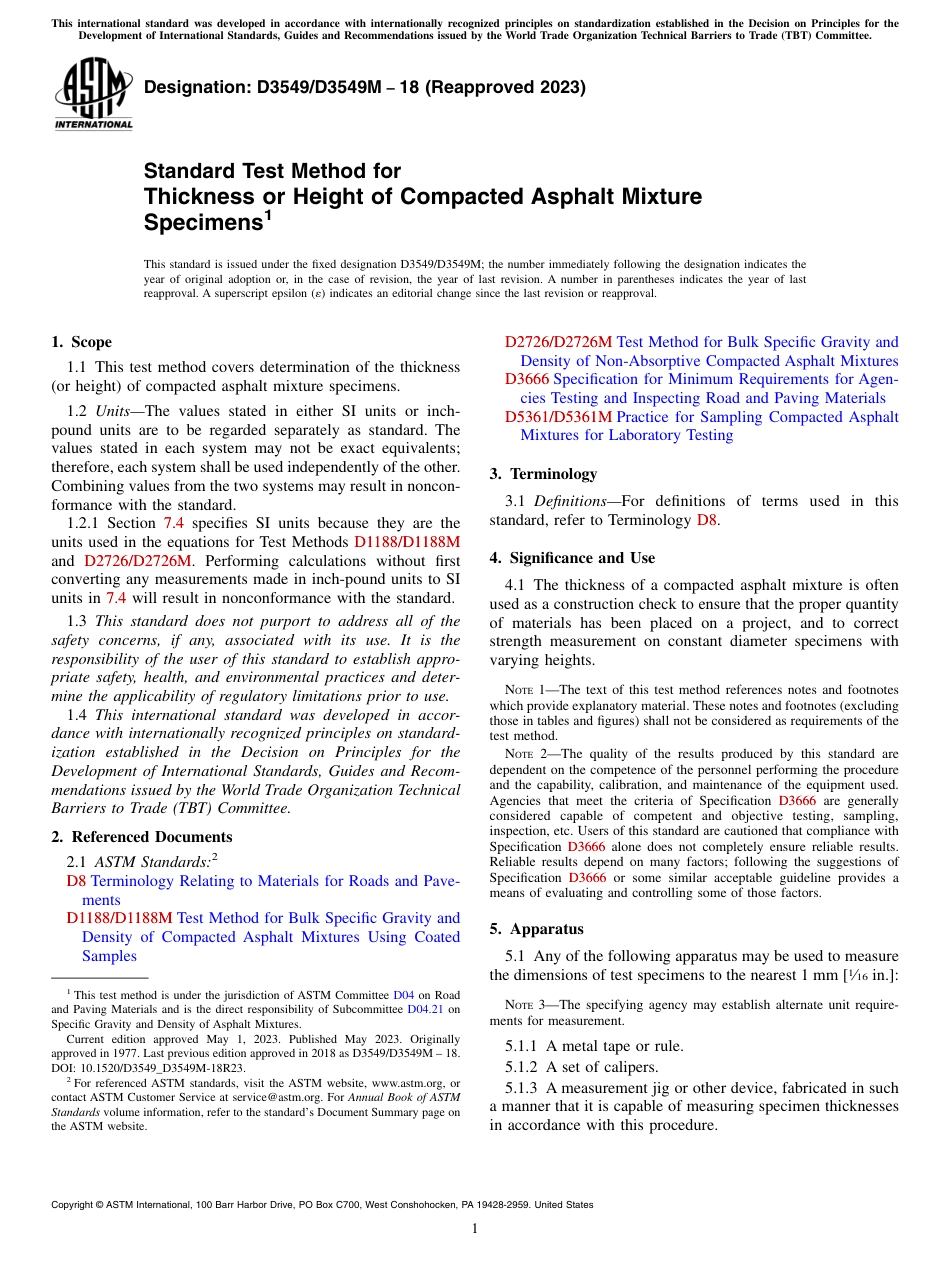 ASTM D3549 - D 3549M - 18 (2023).pdf_第1页