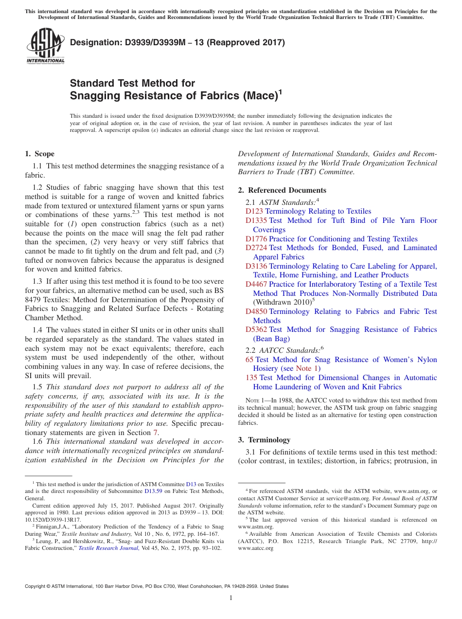ASTM D3939 - D 3939M - 13 (2017).pdf_第1页