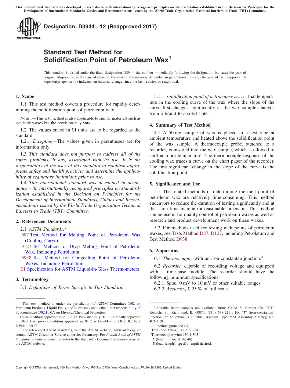 ASTM D3944 - 12 (2017).pdf_第1页