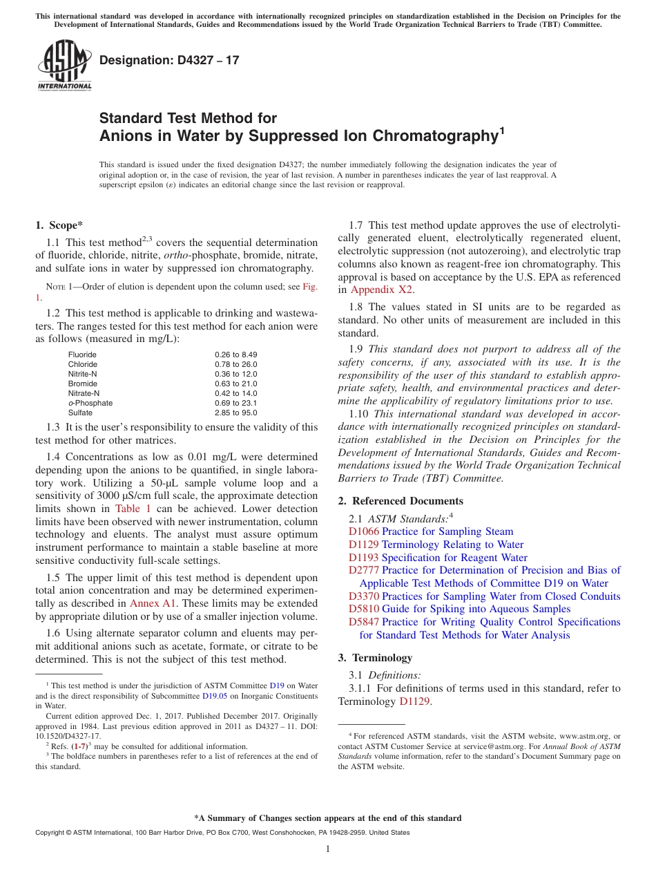 ASTM D4327 - 17.pdf_第1页
