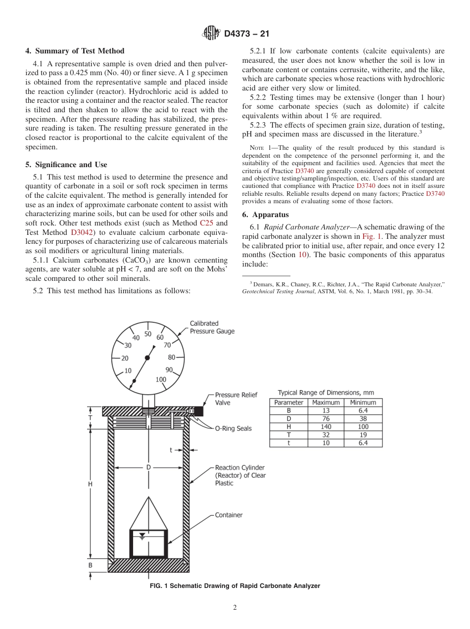 ASTM D4373 - 21.pdf_第2页