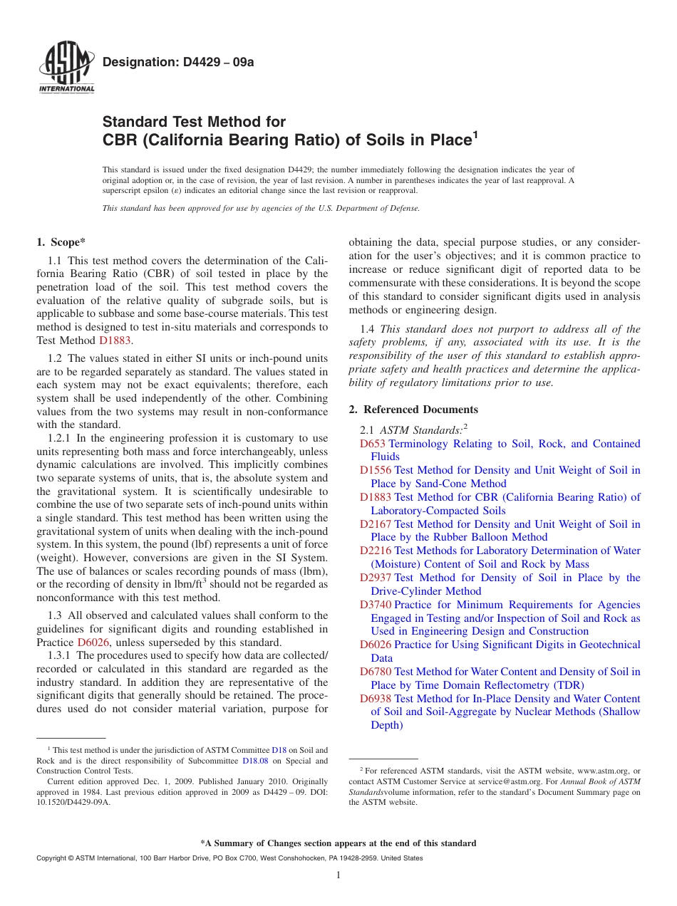 ASTM D4429 - 09a.pdf_第1页