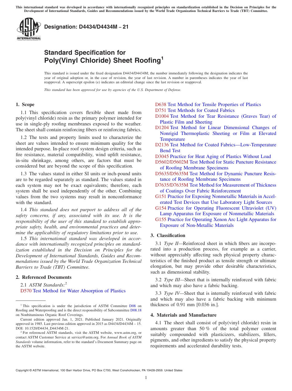 ASTM D4434 - D 4434M - 21.pdf_第1页