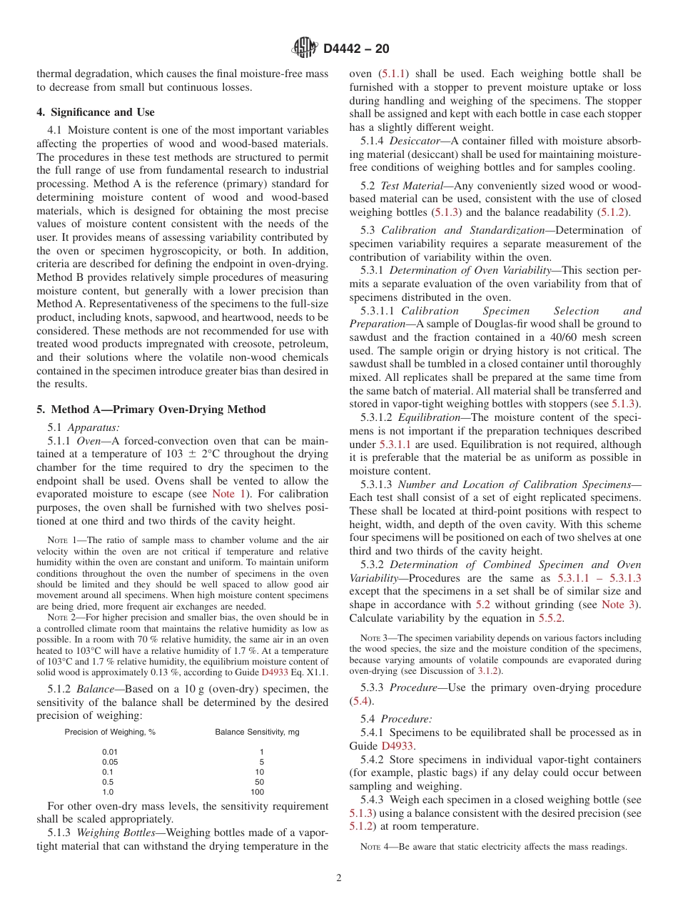 ASTM D4442 - 20.pdf_第2页