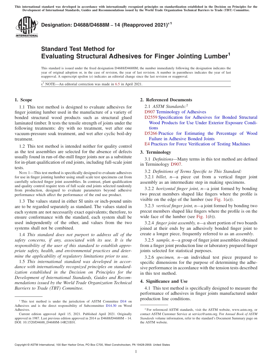 ASTM D4688 - D 4688M - 14 (2021)e1.pdf_第1页