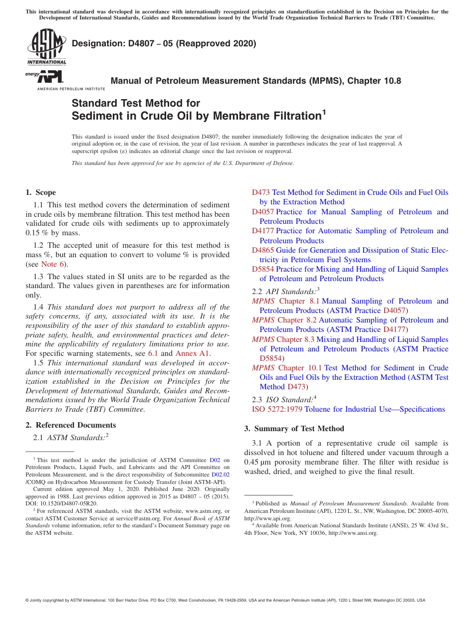 ASTM D4807 - 05 (2020).pdf_第1页
