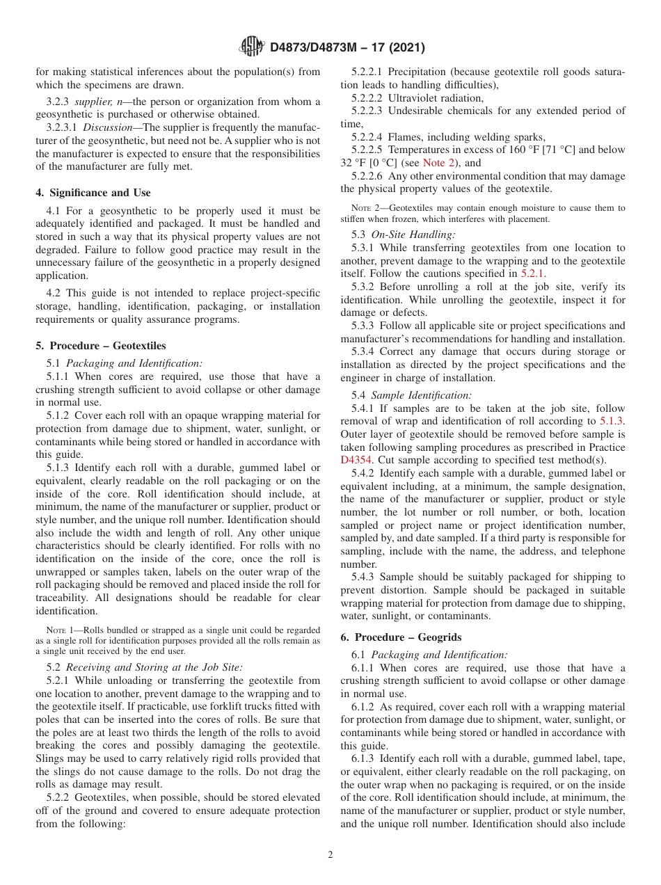 ASTM D4873 - D 4873M - 17 (2021).pdf_第2页