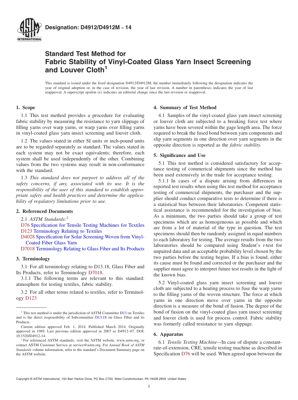 ASTM D4912 - D 4912M - 14.pdf_第1页