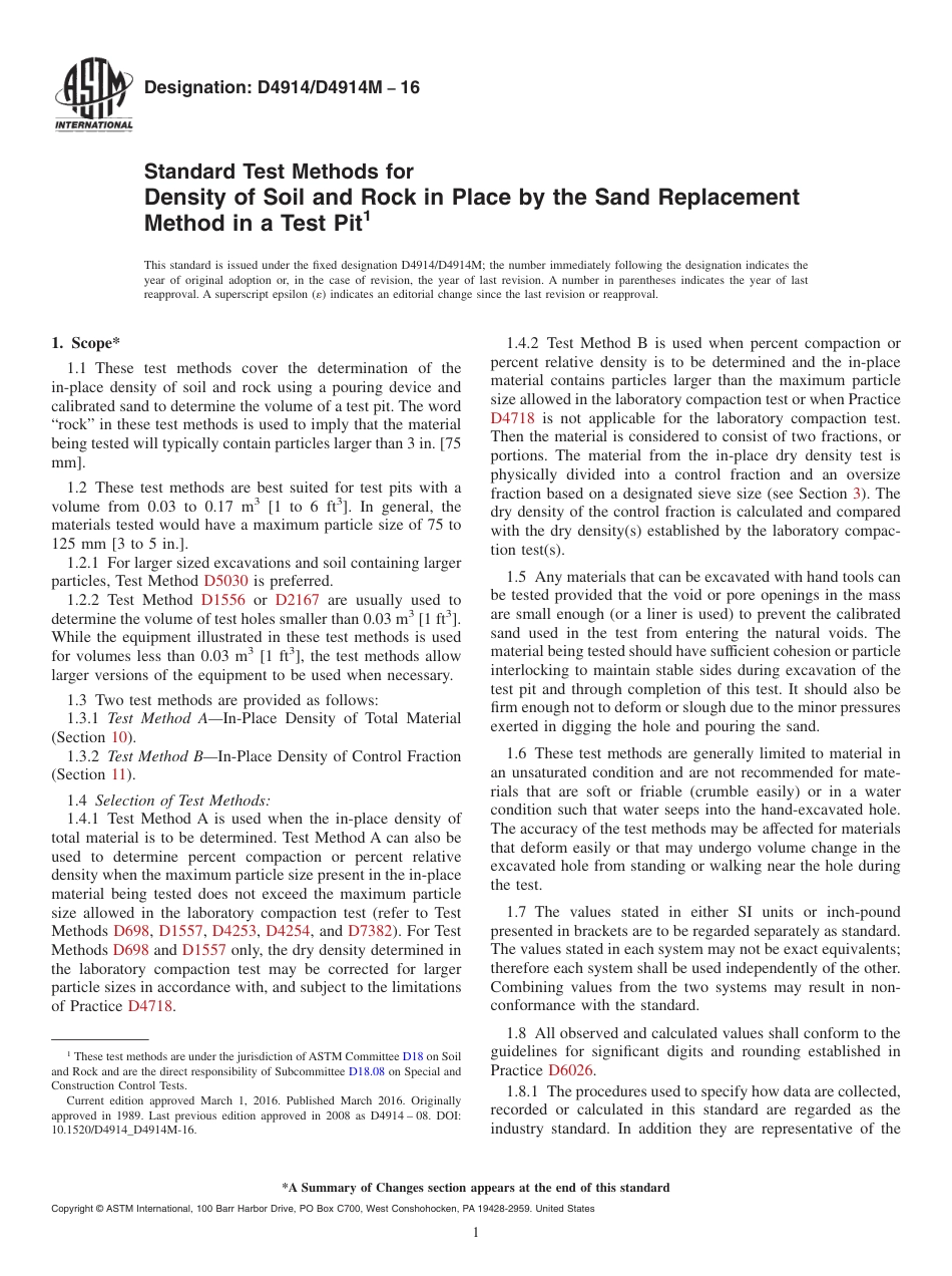 ASTM D4914 - D 4914M - 16.pdf_第1页