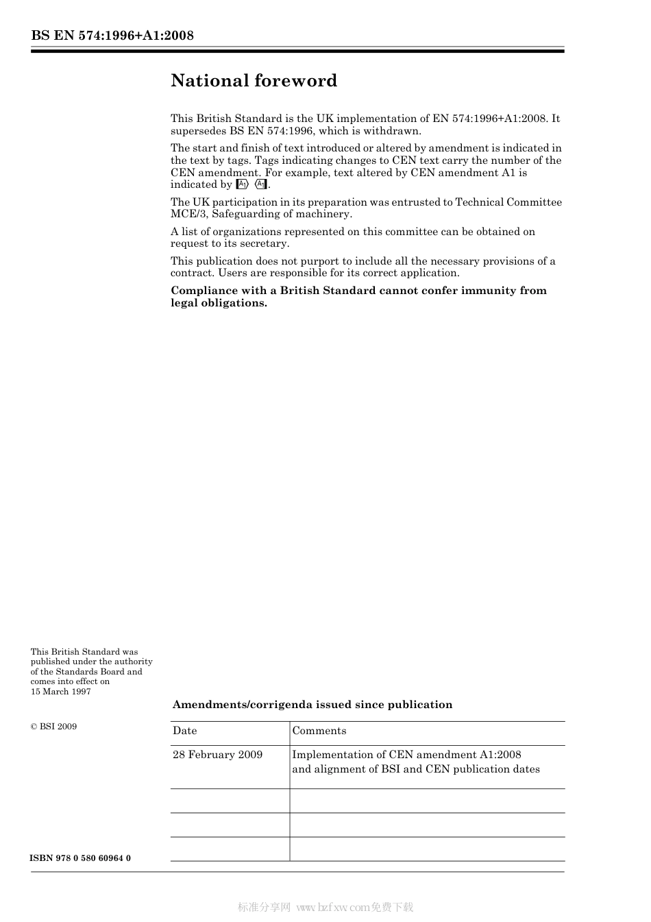 BS EN 00574-1996 + A1-2008.pdf_第2页