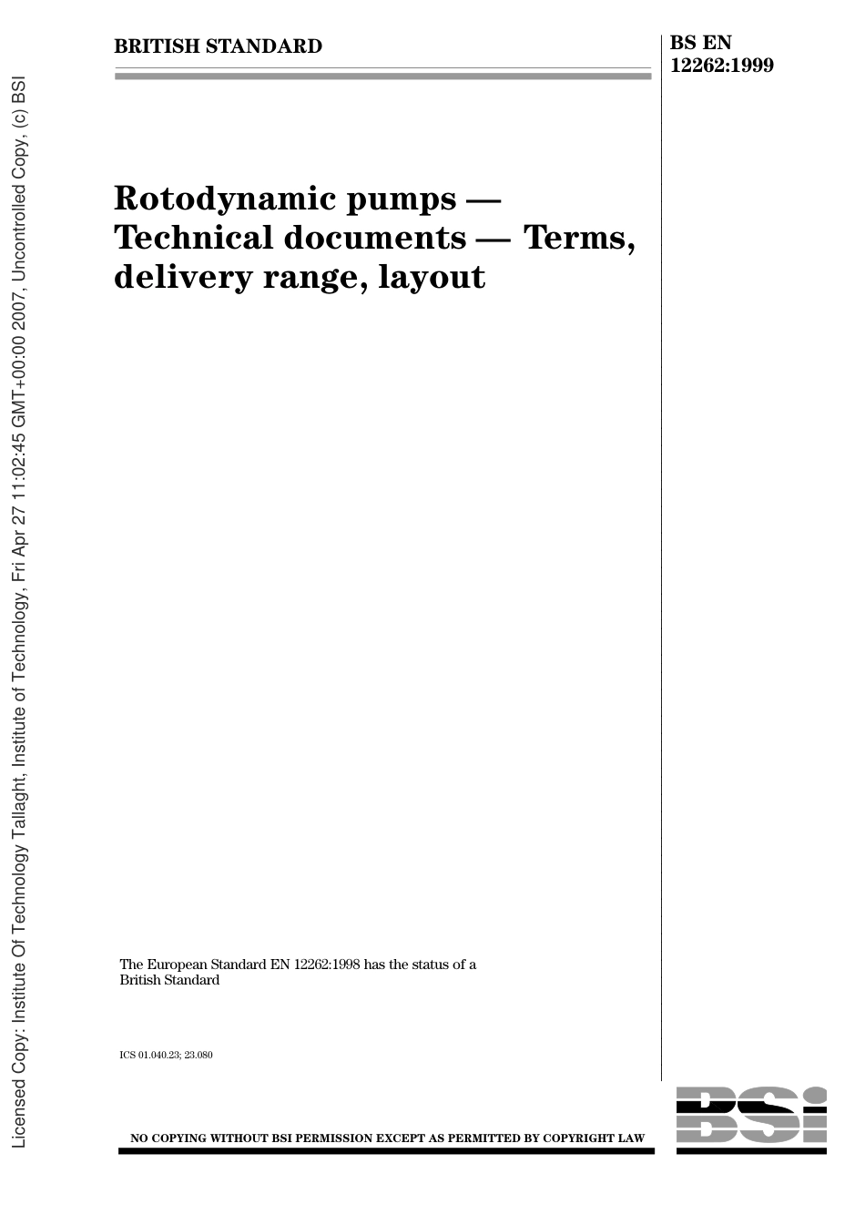 BS EN 12262-1999.pdf_第1页