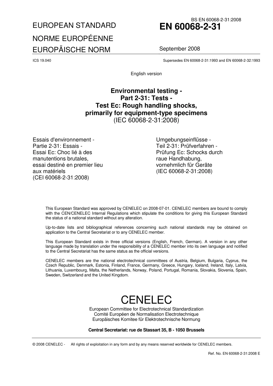 BS EN 60068-2-31-2008.pdf_第3页