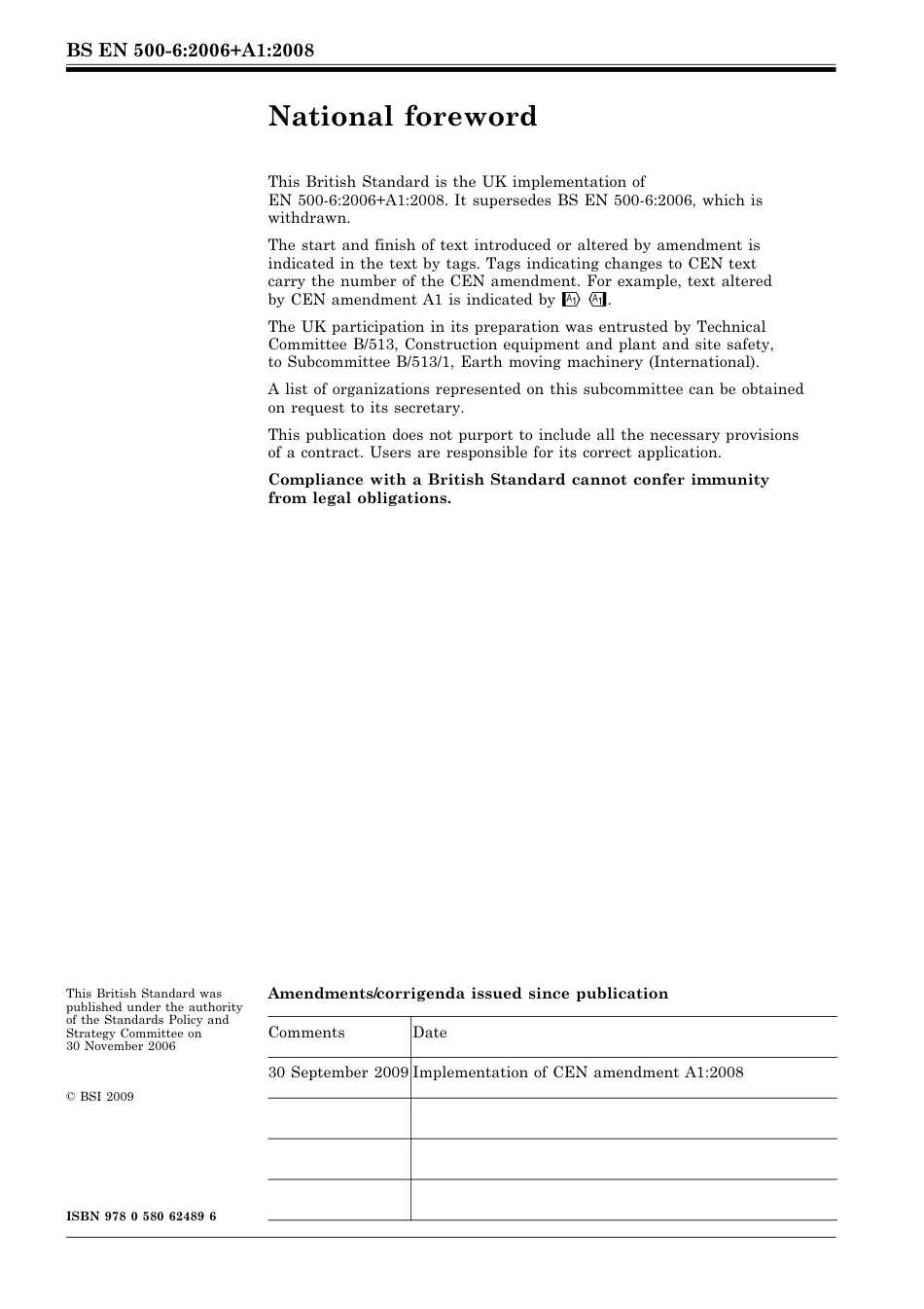 BS EN 00500-6-2006 + A1-2008 (2009).pdf_第2页