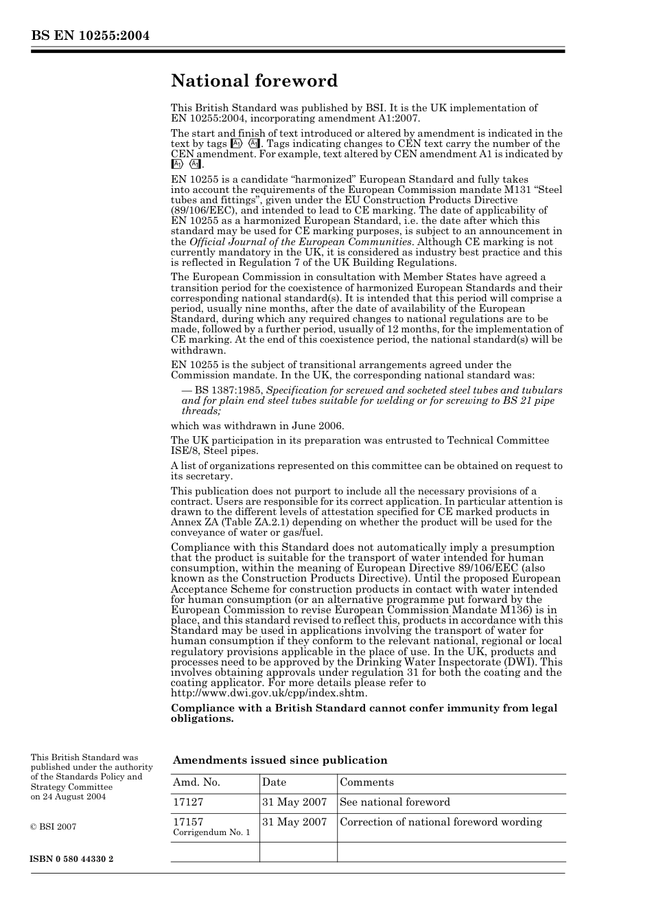 BS EN 10255-2004 (2007).pdf_第2页