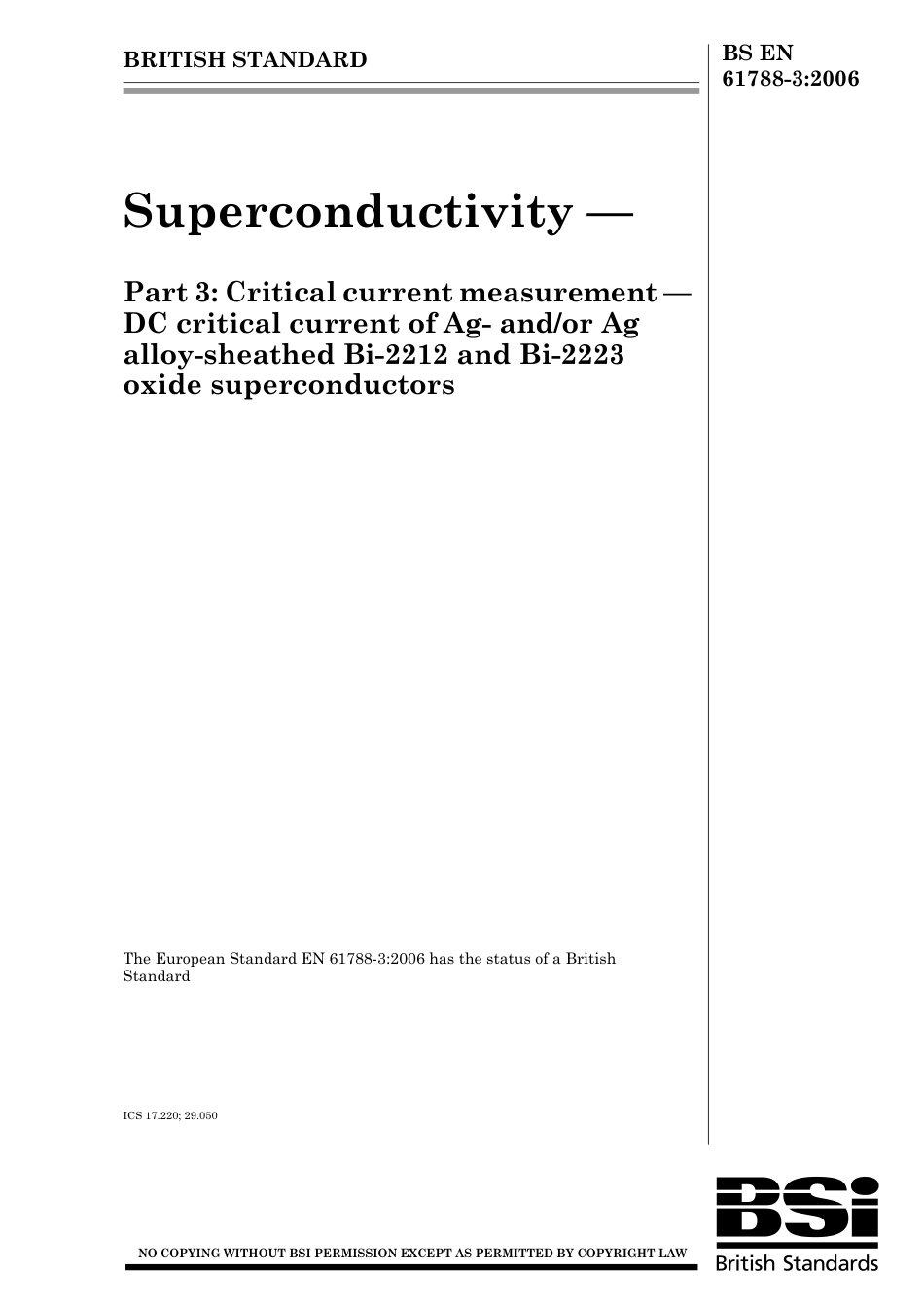 BS EN 61788-3-2006.pdf_第1页