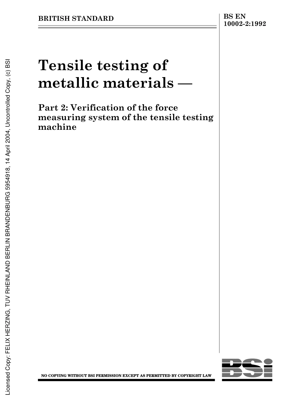 BS EN 10002-2-1992 (1998).pdf_第2页