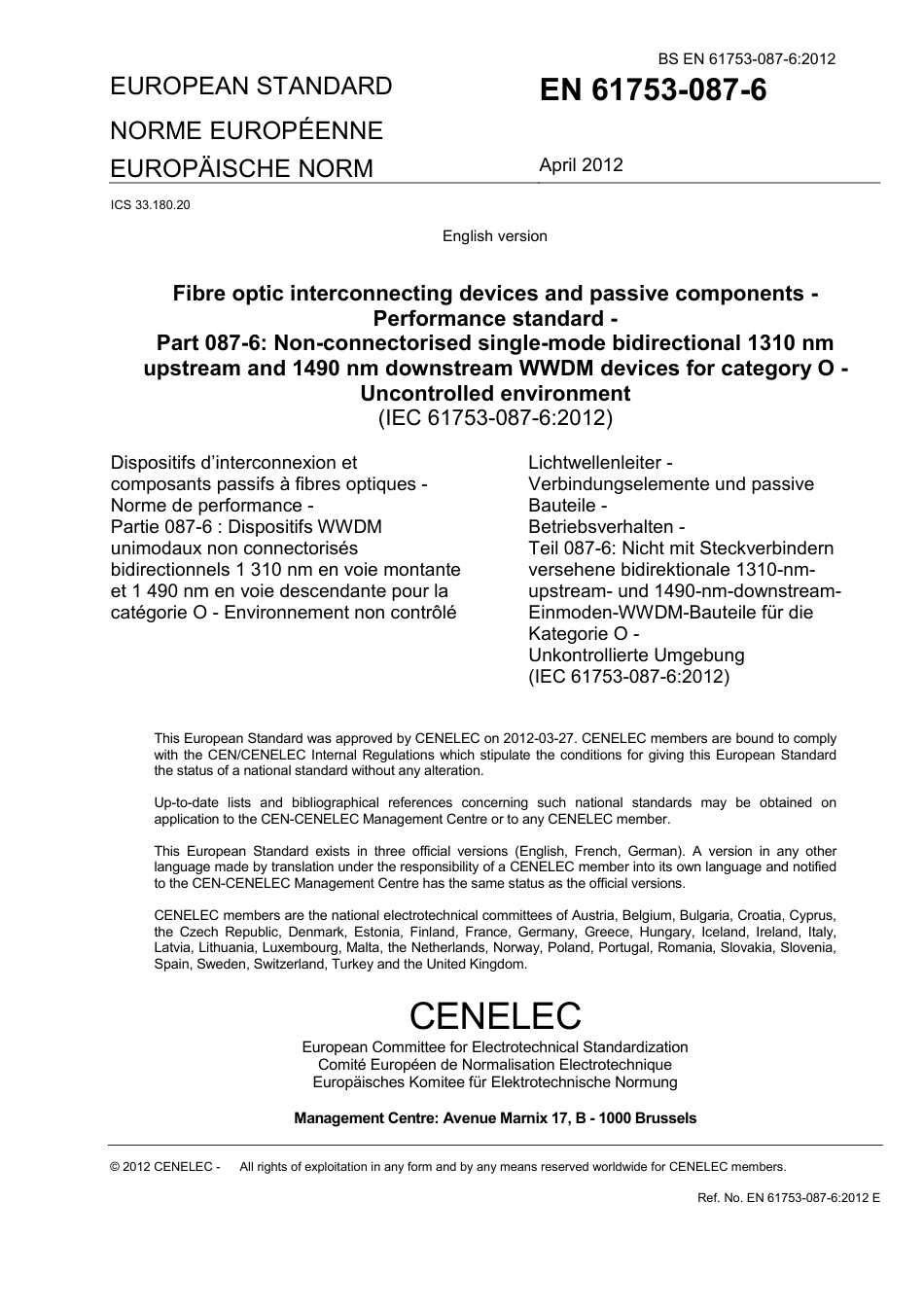 BS EN 61753-087-6-2012.pdf_第3页