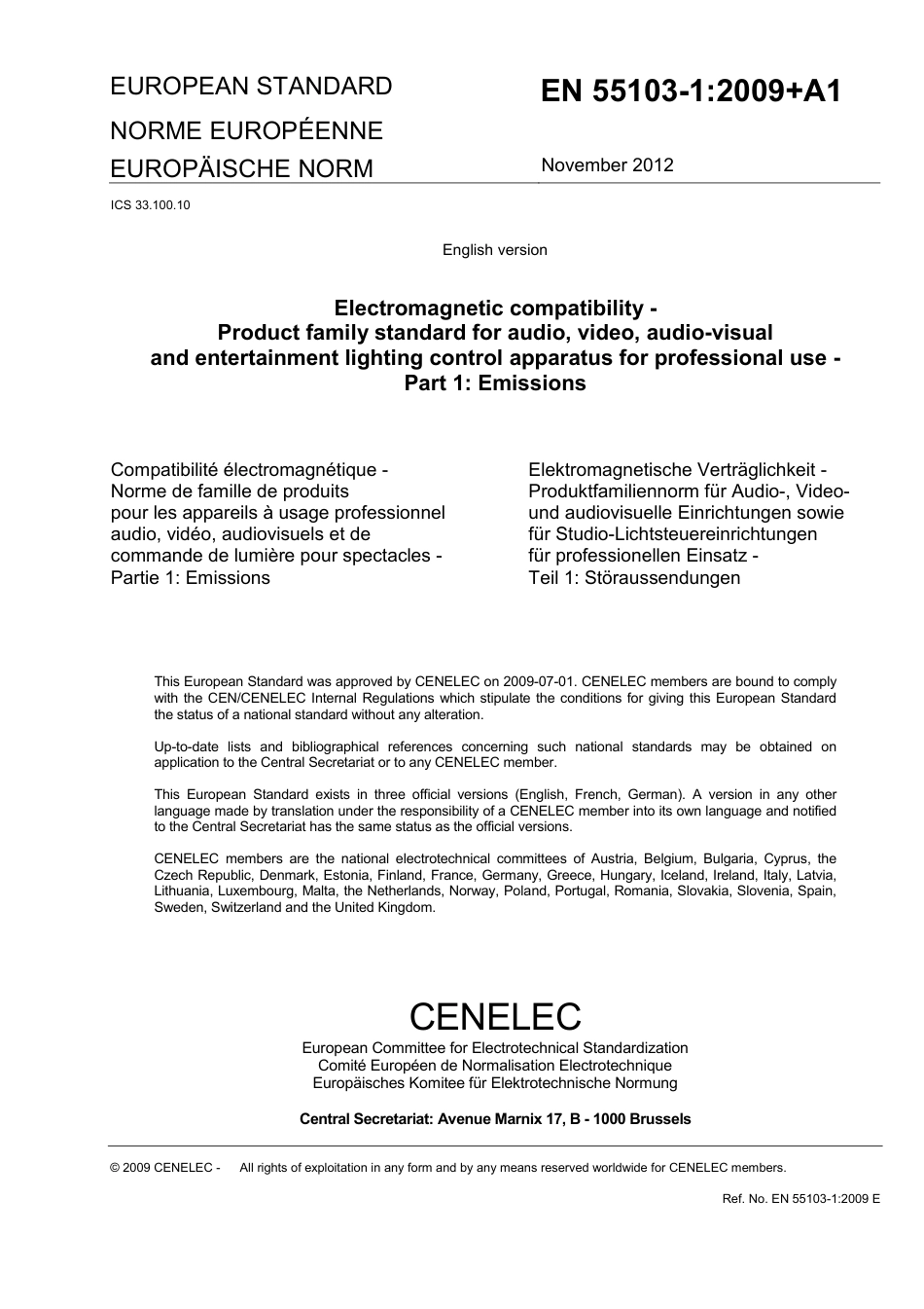 BS EN 55103-1-2009 + A1-2012.pdf_第3页