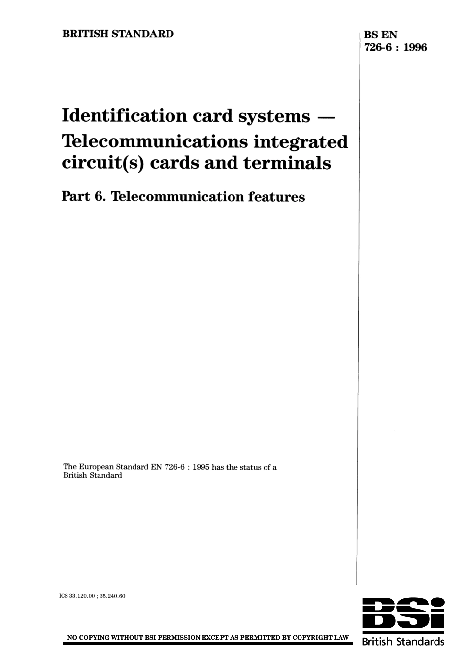 BS EN 00726-6-1996 scan.pdf_第1页