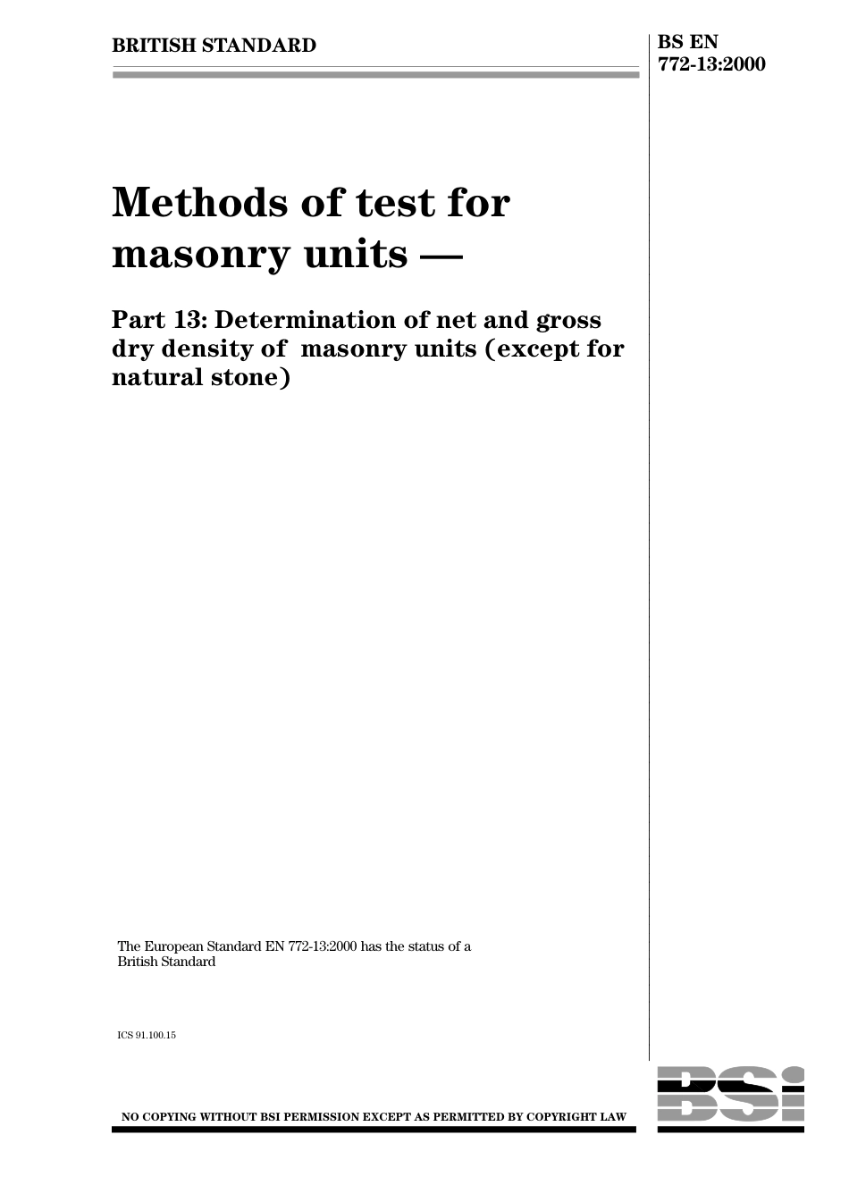 BS EN 00772-13-2000.pdf_第1页