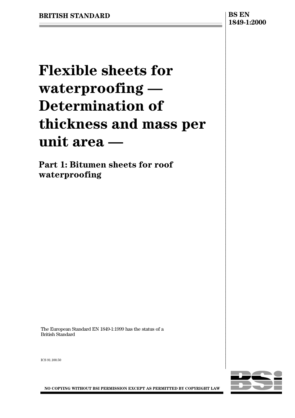 BS EN 01849-1-2000.pdf_第1页