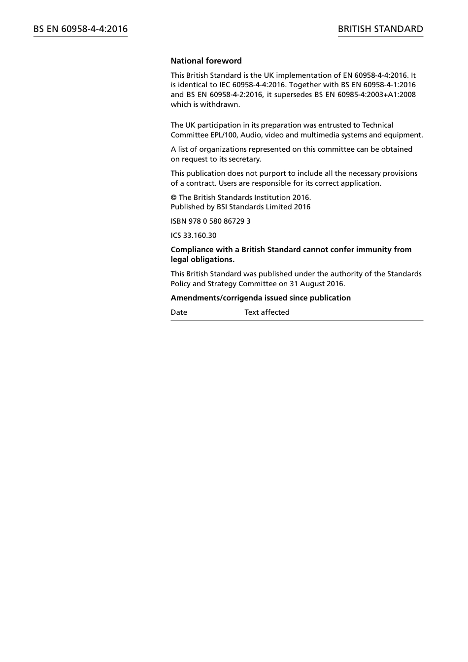 BS EN 60958-4-4-2016.pdf_第2页