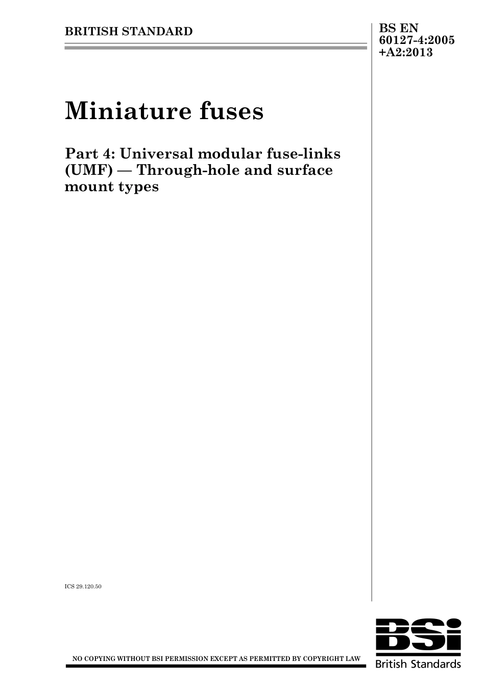 BS EN 60127-4-2005 + A2-2013.pdf_第1页