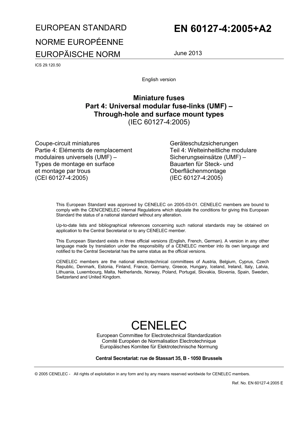 BS EN 60127-4-2005 + A2-2013.pdf_第3页